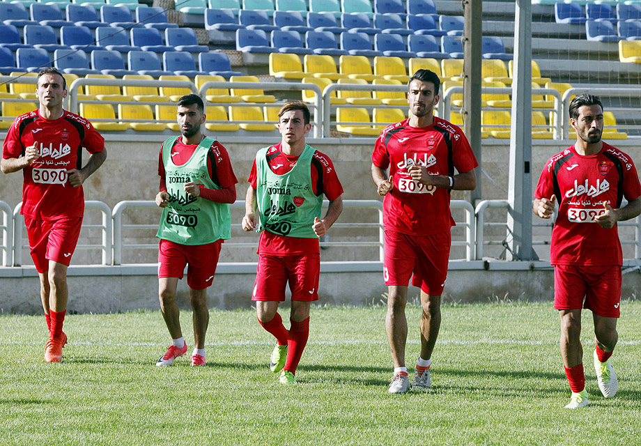 تمرین - پرسپولیس - لیگ برتر - ایران