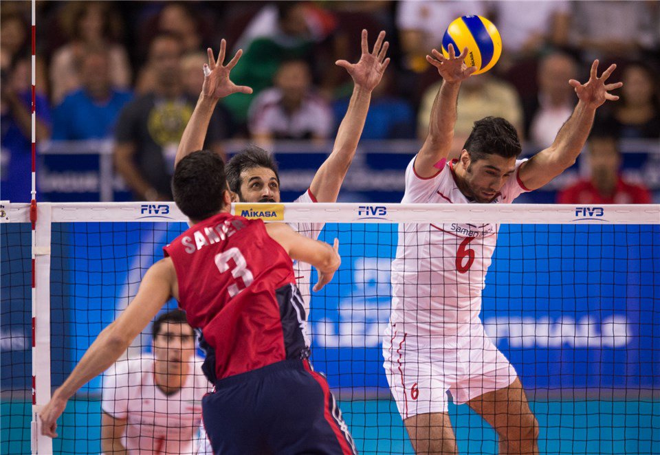 ایران - آمریکا - والیبال - لیگ جهانی
