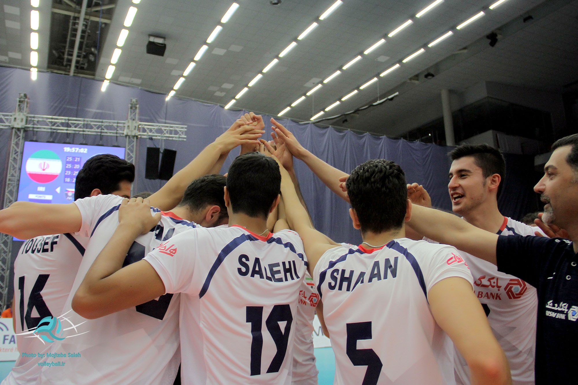والیبال - ایران - تیم ملی جوانان - رقابت های جهانی - چک