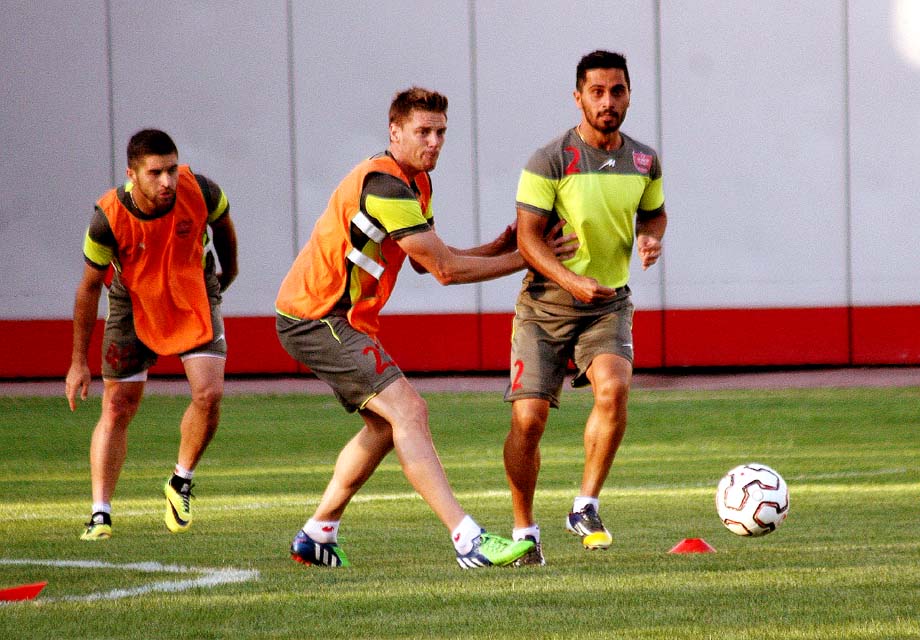 حاشیه دیدار پرسپولیس- امیدهای پرسپولیس