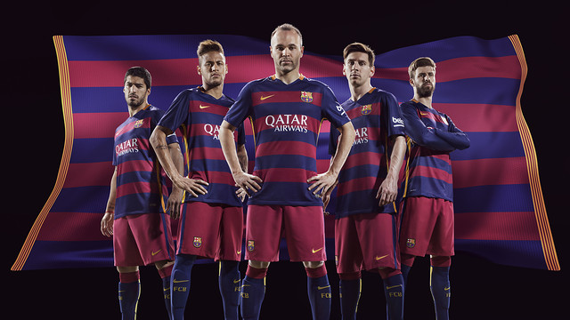 رسمی؛ رونمایی از پیراهن های بارسلونا برای فصل 2015/16