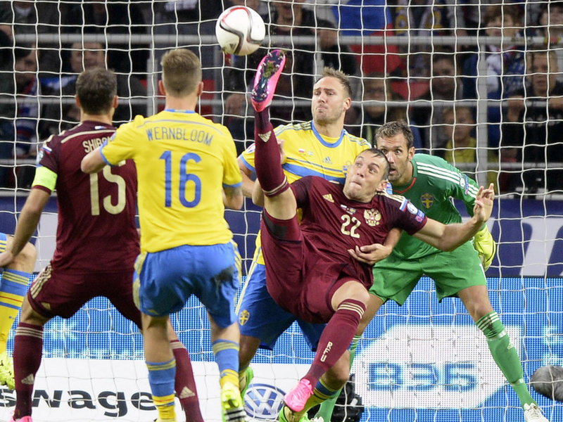 روسیه 1-0 سوئد؛ امید روس ها برای صعود زنده ماند