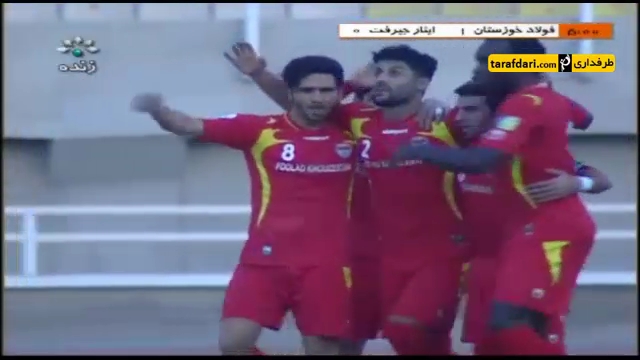 خلاصه بازی فولاد خوزستان 6-0 ایثار جیرفت