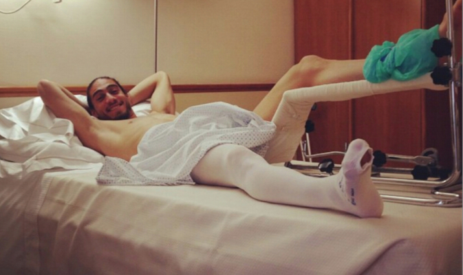 عکس روز: کاسرس تحت عمل جراحی قرار گرفت