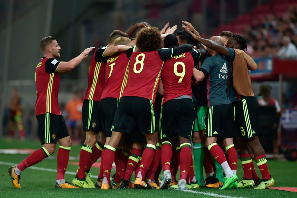 صعود بلژیک به جام جهانی 2018