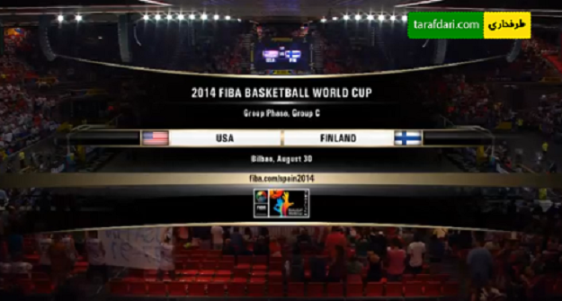 ویدئو؛ جام جهانی بسکتبال / آمریکا ۱۱۴ - فنلاند ۵۵