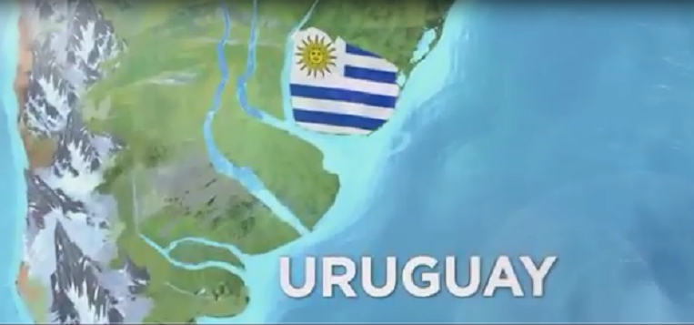 معرفی تیم ملی اروگوئه در جام جهانی + زیرنویس فارسی