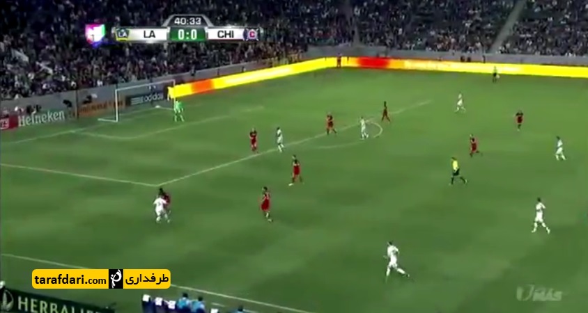 خلاصه بازی لس آنجلس گلکسی 2-0 شیکاگو فایر (گل زیبای رابی کین)