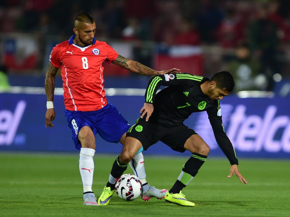 کوپا آمریکا؛ شیلی 3-3 مکزیک؛ امید مکزیک به صعود قوت گرفت