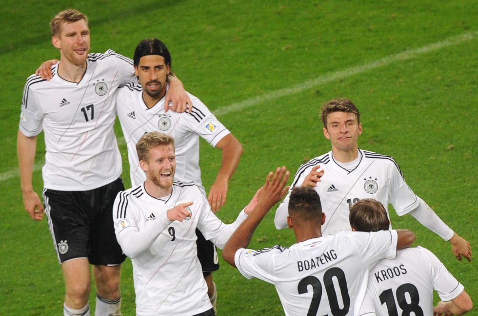 نتایج گروه C رقابت های مقدماتی جام جهانی در قاره اروپا: آلمان با اقتدار صعود کرد