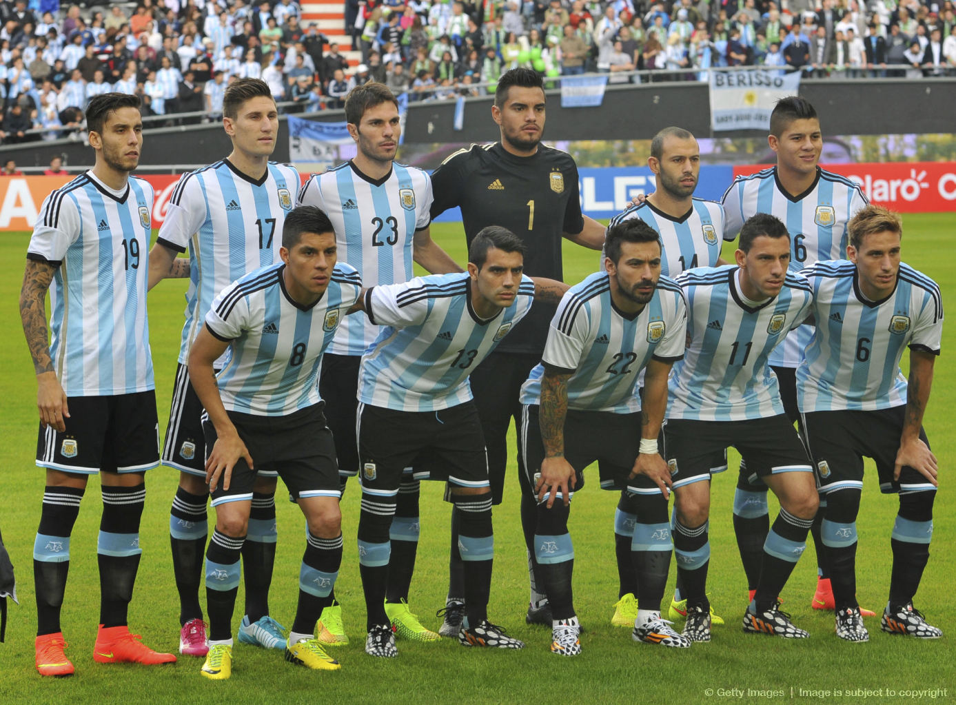 عکس های رسمی بازیکنان حاضر در جام جهانی: تیم ملی آرژانتین