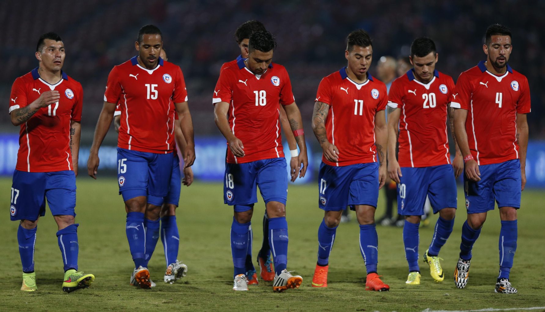 لیست نهایی تیم ملی شیلی برای جام جهانی 2014؛ ویدال به برزیل می رود