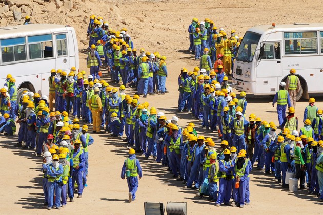 مرگ و میر کارگران جام جهانی قطر- شرایط کارگران در کشور های حوزه خلیج فارس