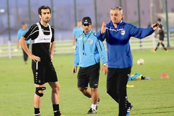 بازگشت جباری به تمرینات تیم الاهلی قطر