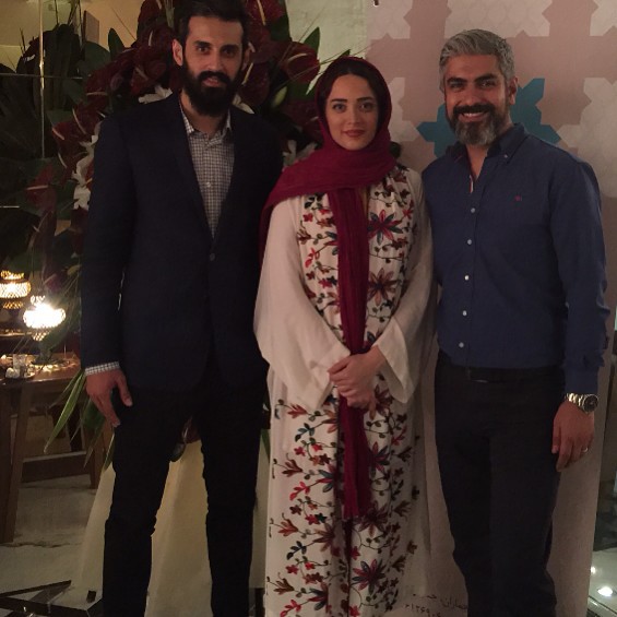 معروف: با زوج نازنين عرصه ى هنر در شب افتتاح مغرب