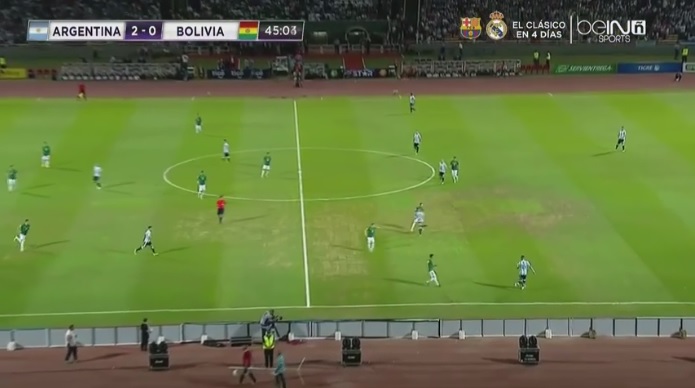 فول مچ بازی آرژانتین - بولیوی