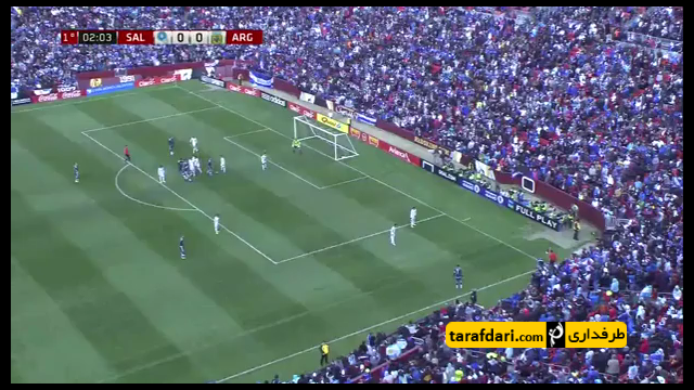 خلاصه بازی آرژانتین 2-0 السالوادور