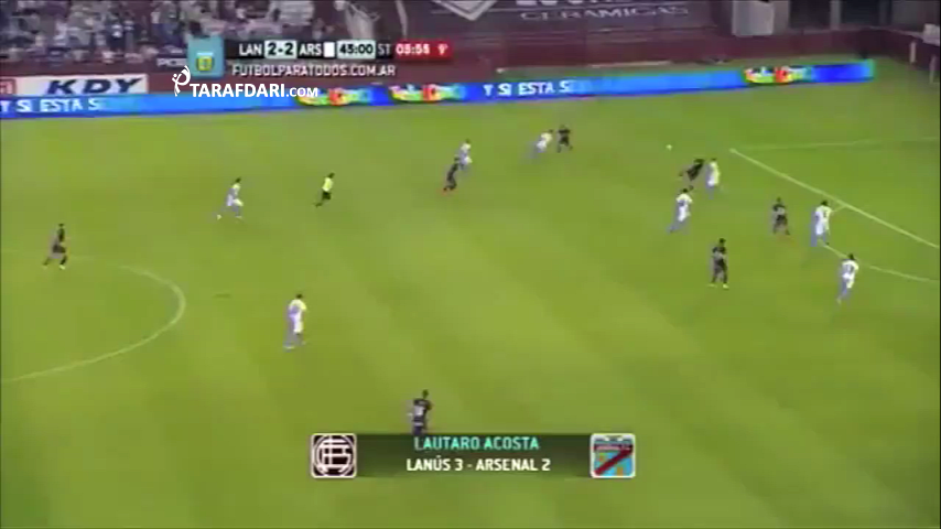 ویدیو؛  گل فان در دقیقه 90 در لیگ آرژانتین