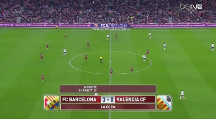 فول مچ بازی بارسلونا - والنسیا