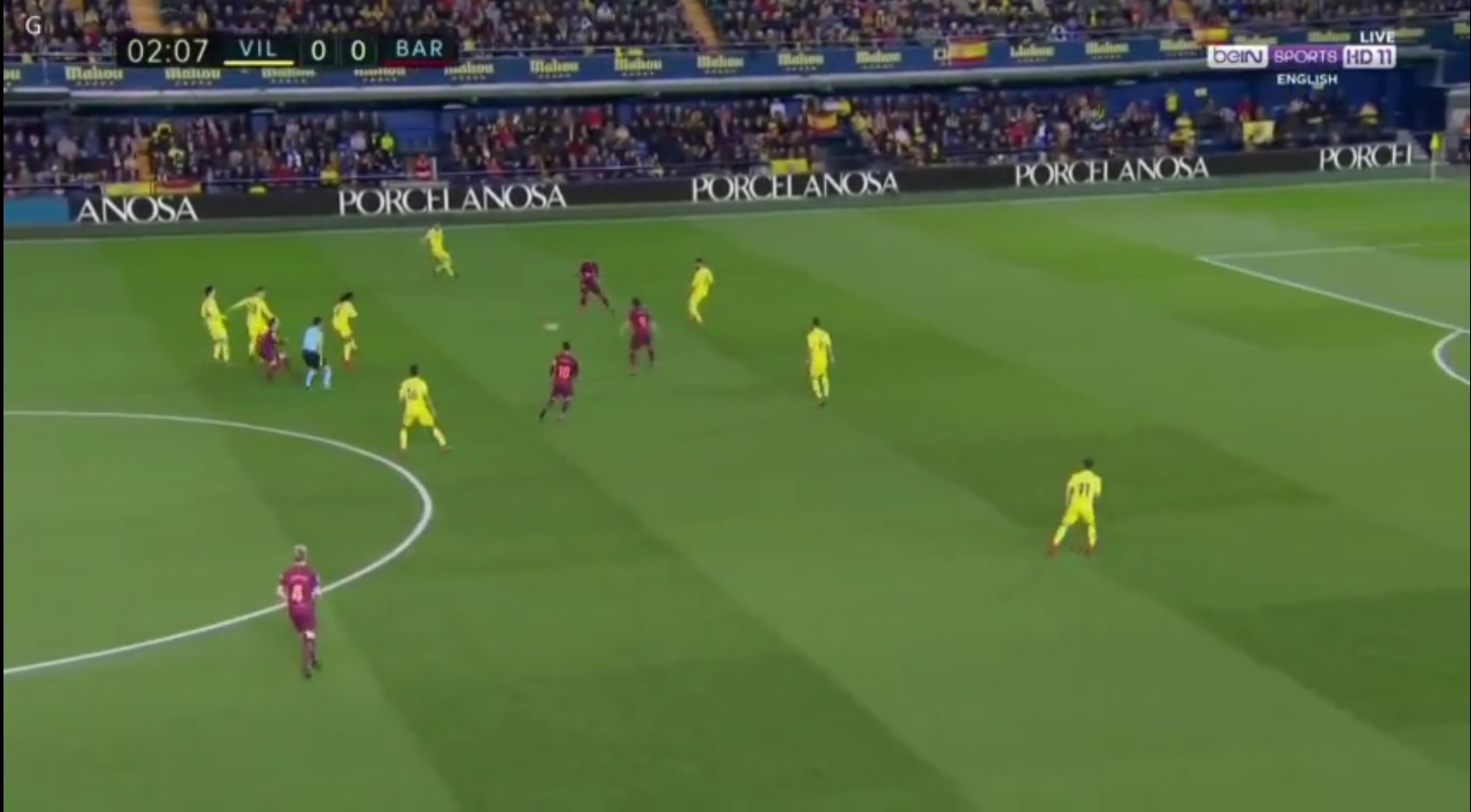 دانلود بازی کامل ویارئال - بارسلونا (لالیگا-2017/18)