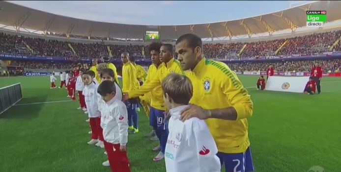 فول مچ بازی برزیل 1 (3) - (4) 1 پاراگوئه