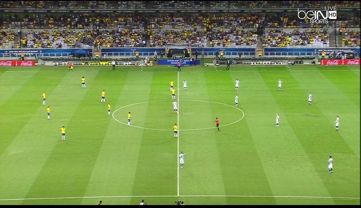 فول مچ بازی برزیل و آرژانتین - برزیل و آرژانتین ، برزیل 3-0 آرژانتین