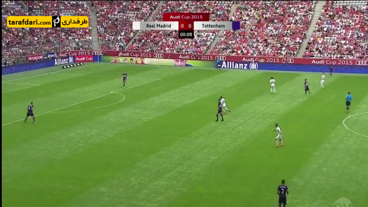 خلاصه بازی رئال مادرید 2-0 تاتنهام