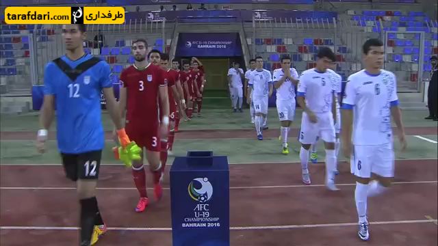 خلاصه بازی ایران 2-0 ازبکستان (فوتبال قهرمانی جوانان آسیا 2016)
