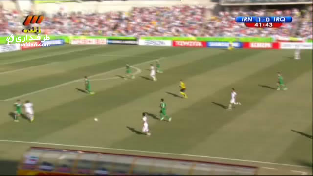 ویدیو؛ اخراج مهرداد پولادی (ایران 1-0 عراق)