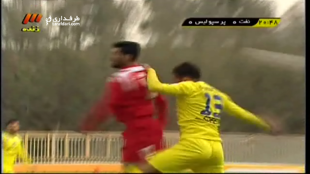 گل ها و خلاصه بازی نفت 2-1 پرسپولیس