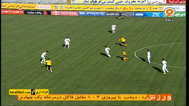 خلاصه بازی سپاهان اصفهان 1-0 پدیده مشهد