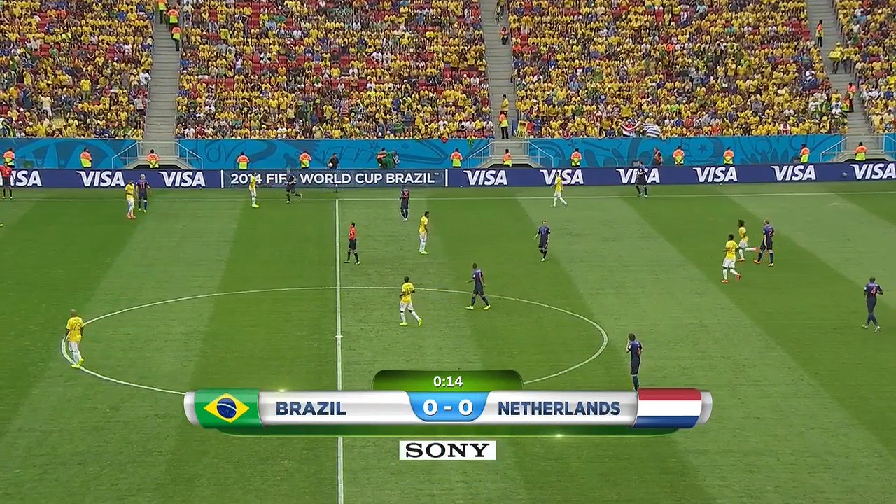 خلاصه HD  بازی برزیل 0 - 3 هلند