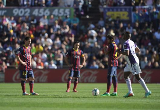 گل و خلاصه بازی رئال وایادولید 1 - 0 بارسلونا