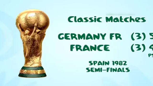 بازی های کلاسیک؛ آلمان 3 (5) - (4) 3 فرانسه (جام جهانی 1982)