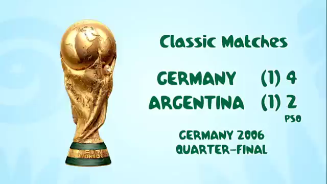 بازی های کلاسیک؛ آلمان 1 (4) - (2) 1 آرژانتین (جام جهانی 2006)