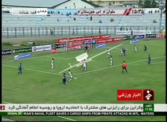 گل های بازی ملوان ۱ - ۱ استقلال خوزستان