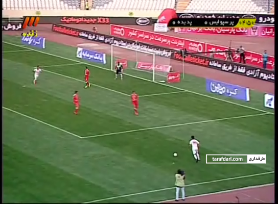 گل ها و خلاصه بازی پرسپولیس 1 - 1 پدیده