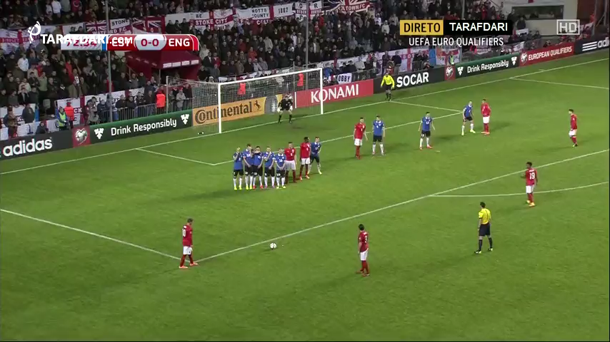 گل بازی استونی 0 - 1 انگلیس