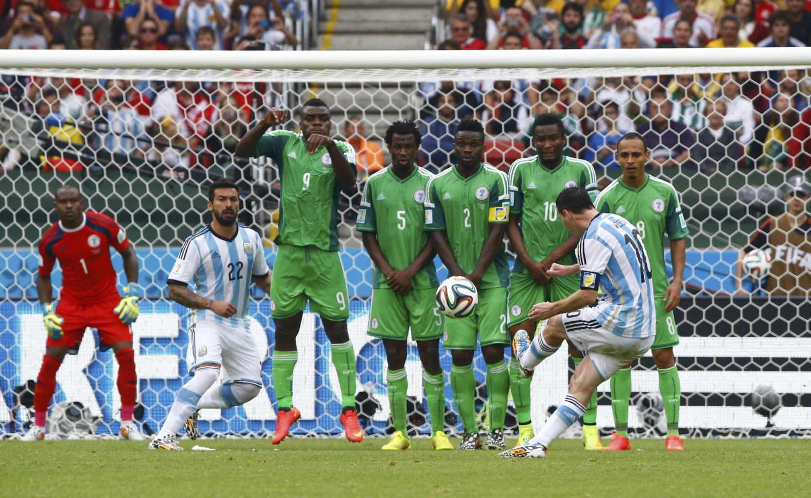 گل ها و خلاصه بازی آرژانتین 3 -2 نیجریه