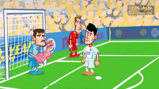سرگرمی؛ حذف اسپانیا از جام جهانی به روایت کارتون (ویدیو)