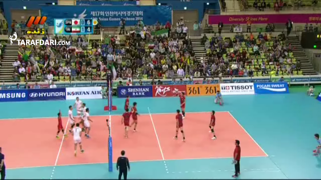 ویدیو؛ بازی های آسیایی(فینال والیبال)- ایران 3 - 1 ژاپن