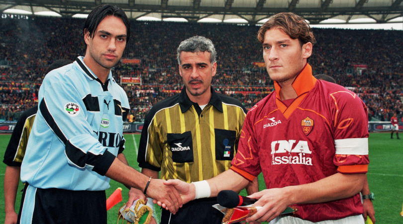 Nesta - totti - Roma - Lazio