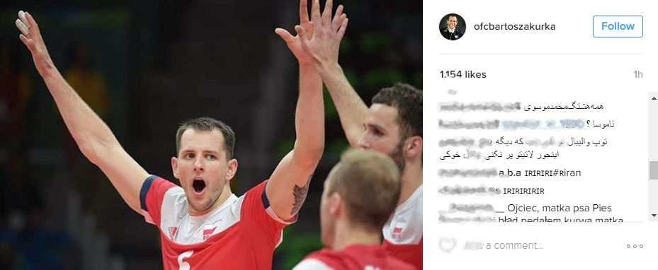 سلام دوباره ایرانیان به والیبالیست‌های لهستانی در اینستاگرام؛ حماسه‌ای به‌پا کن دوباره! 