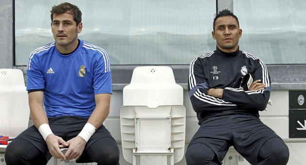 iker casillas keylor navas - رئال مادرید - real madrid