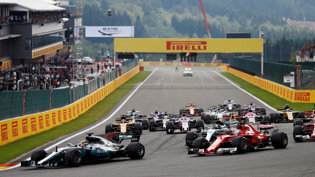 Belgium grand prix - formula one - مسابقات فرمول یک