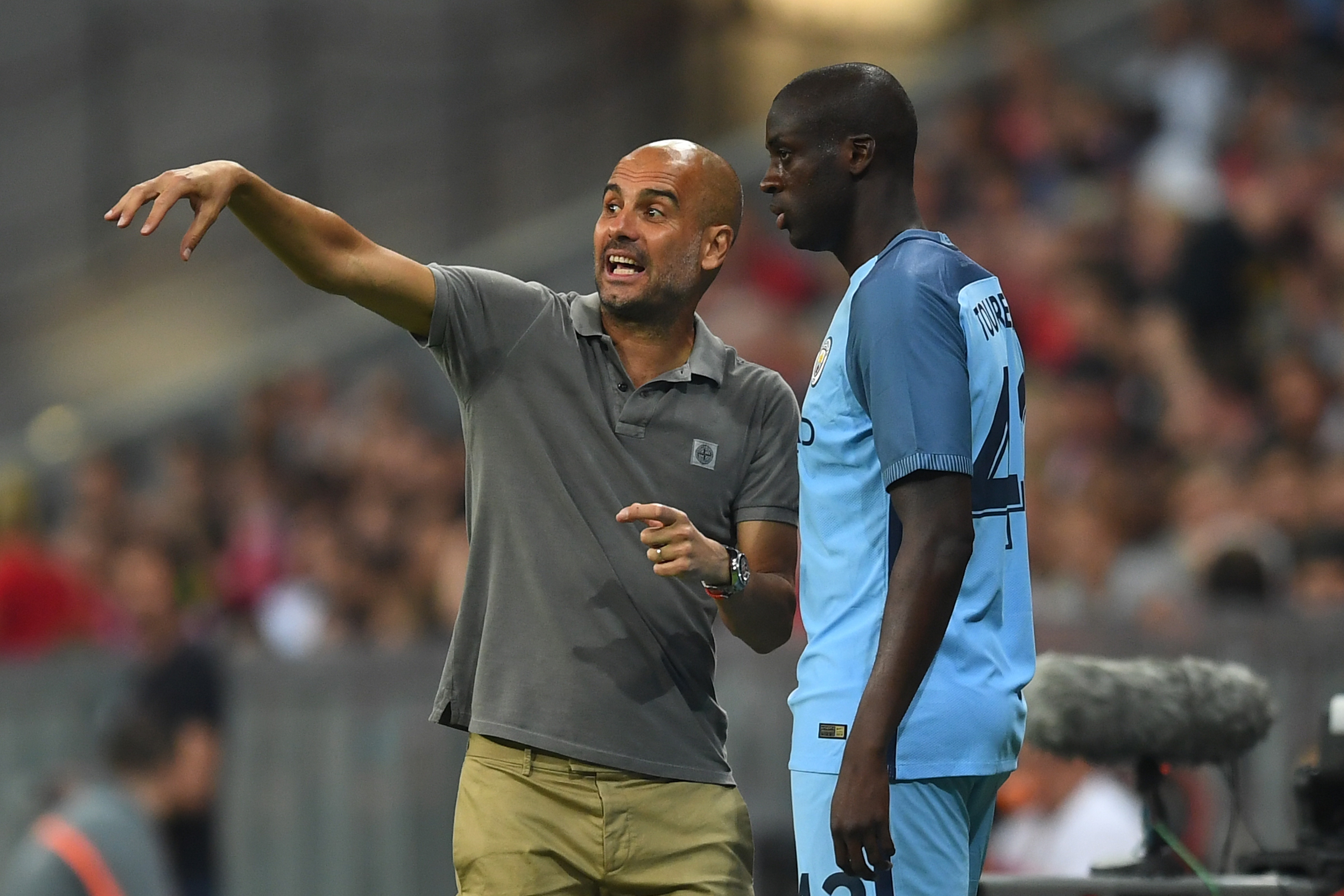 Pep Guardiola - Manchester City - منچستر سیتی - yaya toure