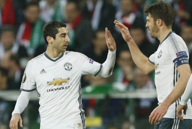 carrick and mkhitaryan - Manchester Untied - منچستر یونایتد