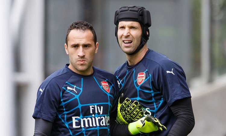 cech and david ospina - Arsenal - دروازه بانان آرسنال