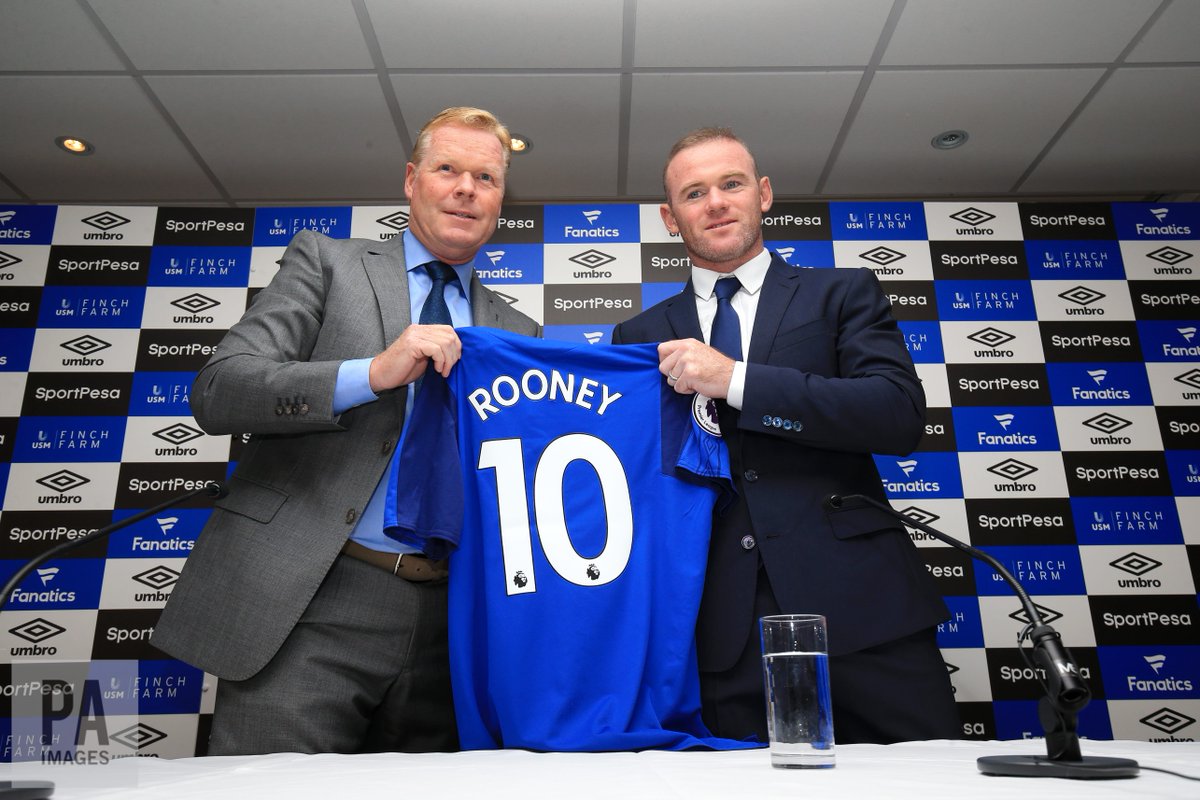 Wayne Rooney - Koeman - Everton - باشگاه فوتبال اورتون