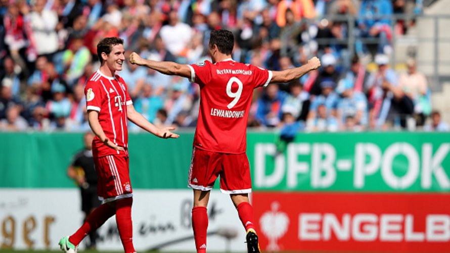 Robet Lewandowski - Bayern Munchen - بایرن مونیخ - جام حذفی آلمان